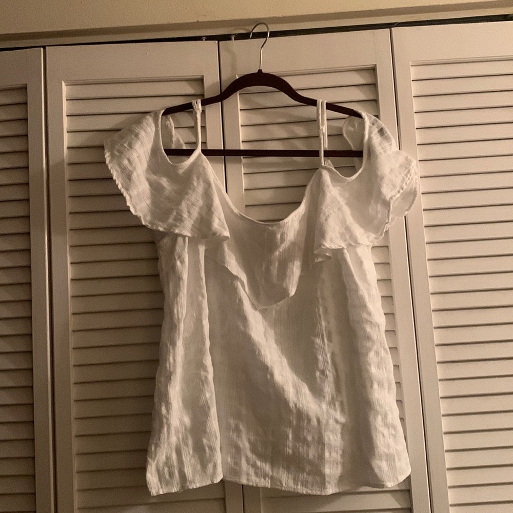 Blouse, white, Old Navy, xl